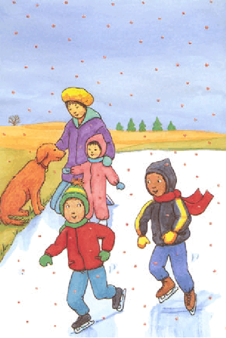 高清彩绘英文原版绘本Pink Snow.pdf,第4页预览