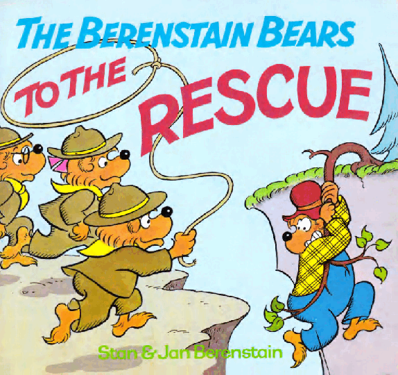 72本贝贝熊早教英文绘本之Berenstain_Bears_To_The_Rescue.pdf,第1页预览