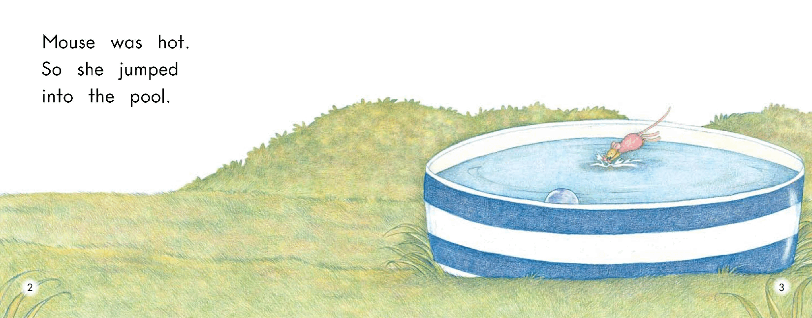英国海尼曼G1级英语启蒙绘本66 The Pool.pdf,第4页预览