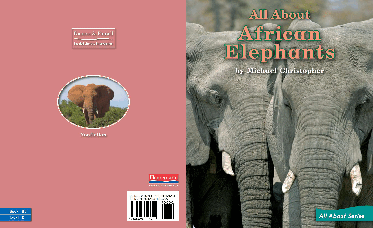 英国海尼曼G2级英语启蒙绘本85 All About African Elephants.pdf,第1页预览