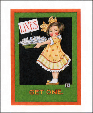 (4-5岁)国外早教机构推荐彩绘英文童书Lives Get One.pdf,第3页预览
