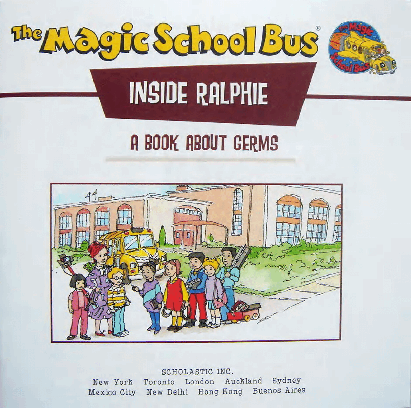 高清彩绘英文原版绘本The Magic Schoolbus - Inside Raphie.pdf，第2页预览