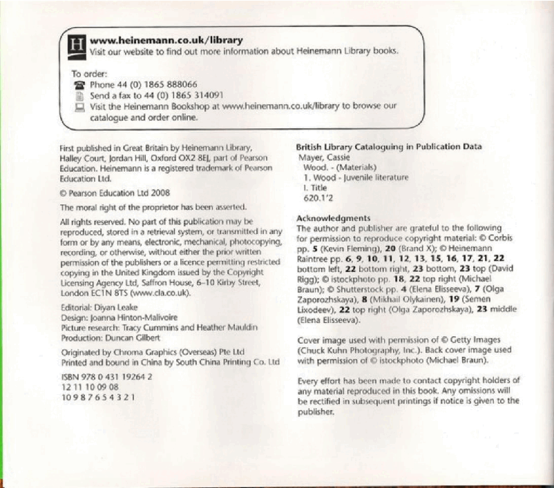 英国海尼曼ACORN科普类英语绘本Wood.pdf,第3页预览