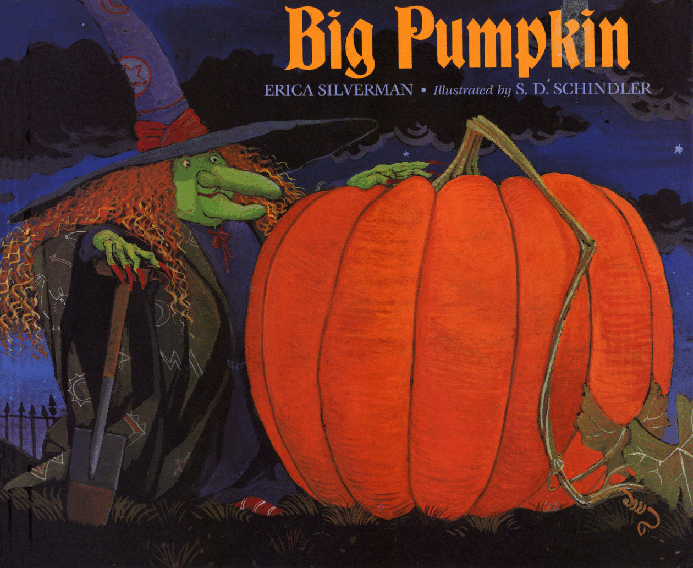 (6-7岁)国外早教机构推荐彩绘英文童书Big Pumpkin.pdf,第1页预览
