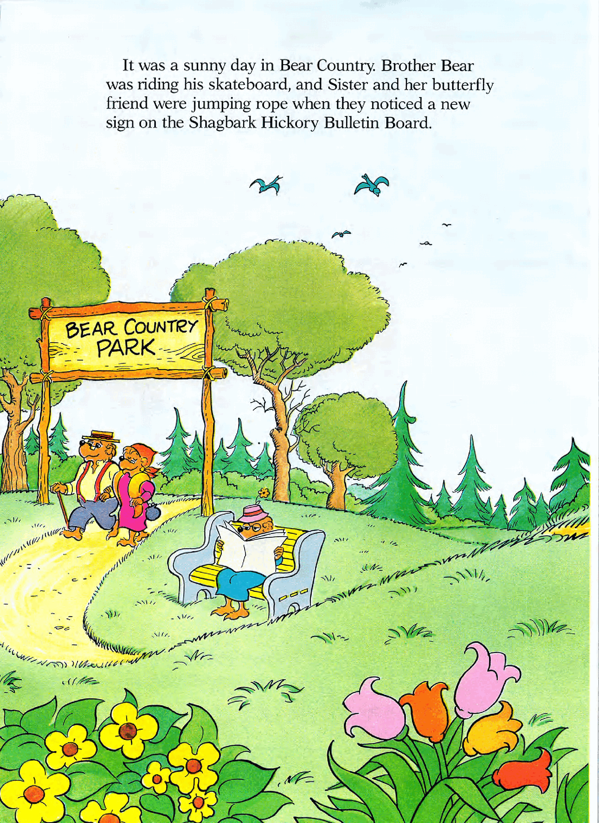 72本贝贝熊早教英文绘本之Berenstain_Bears_Knight_to_Remember.pdf,第4页预览