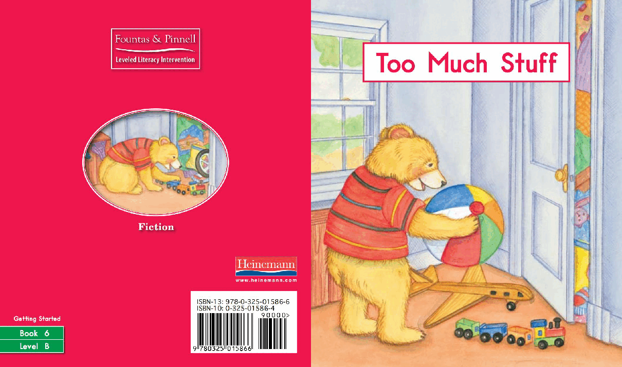 英国海尼曼G1级英语启蒙绘本06 Too Much Stuff.pdf,第1页预览