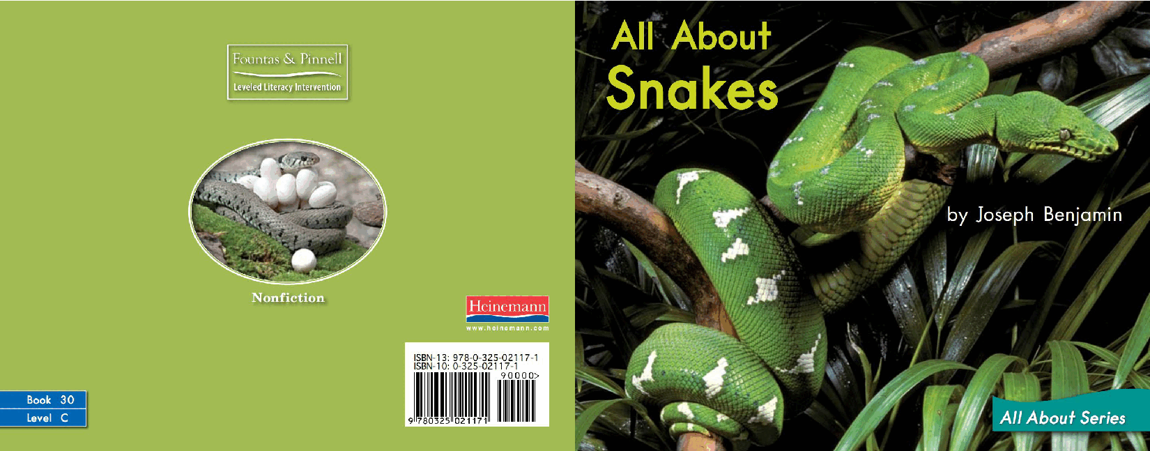 英国海尼曼G2级英语启蒙绘本30 All About Snakes.pdf,第1页预览