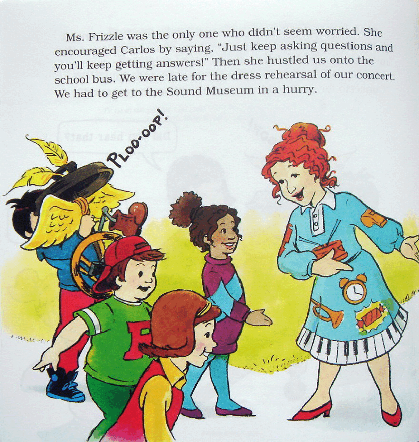 高清彩绘英文原版绘本The Magic Schoolbus - In the Haunted Museum.pdf，第4页预览