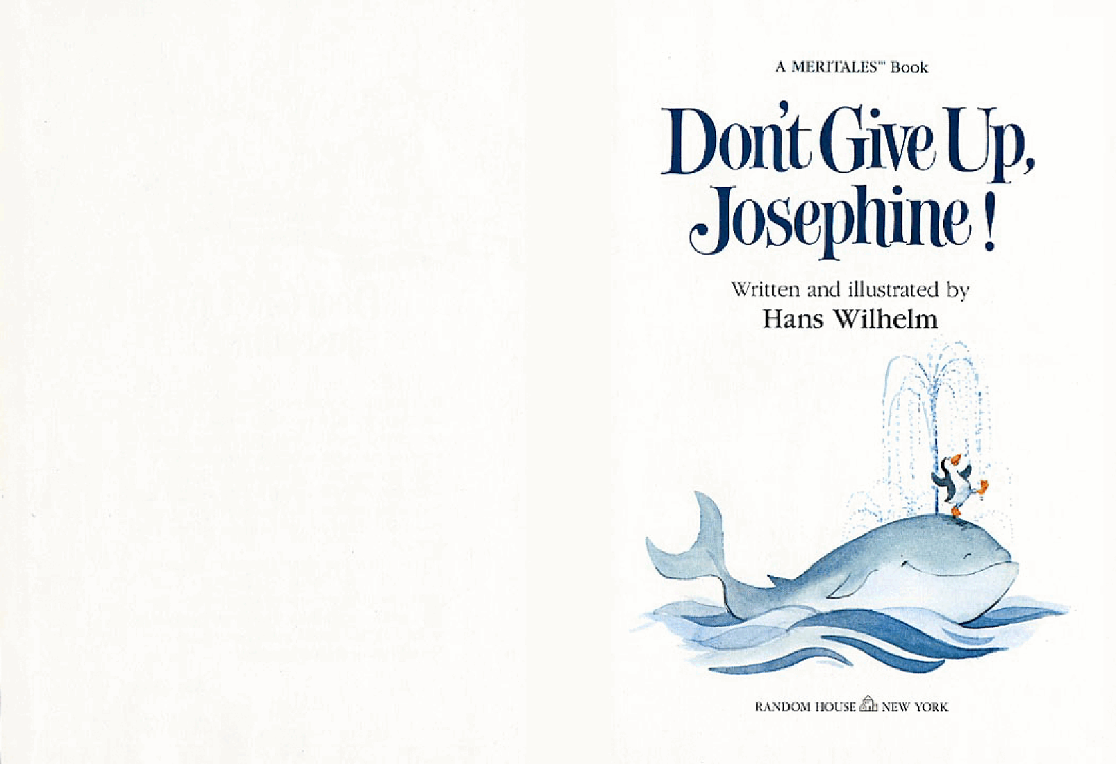 高清彩绘英文原版绘本Don't Give Up Josephine.pdf,第3页预览