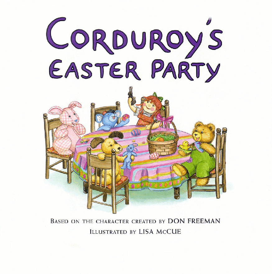 (8-10岁)国外早教机构推荐彩绘英文童书Corduroy's Easter Party.pdf,第3页预览