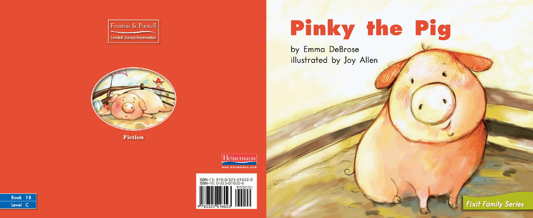 英国海尼曼G2级英语启蒙绘本18 Pinky The Pig.pdf,第1页预览