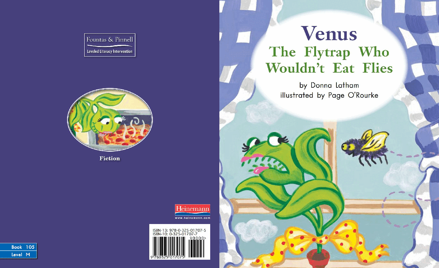英国海尼曼G2级英语启蒙绘本105 Venus The Flytrap Who Wouldn't Eat Flies.pdf,第1页预览