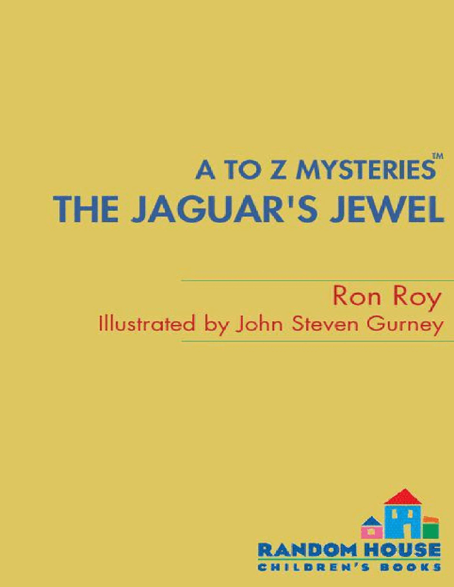英语启蒙绘本A to Z Mysteries_ The Jaguar's Jewel.pdf,第1页预览