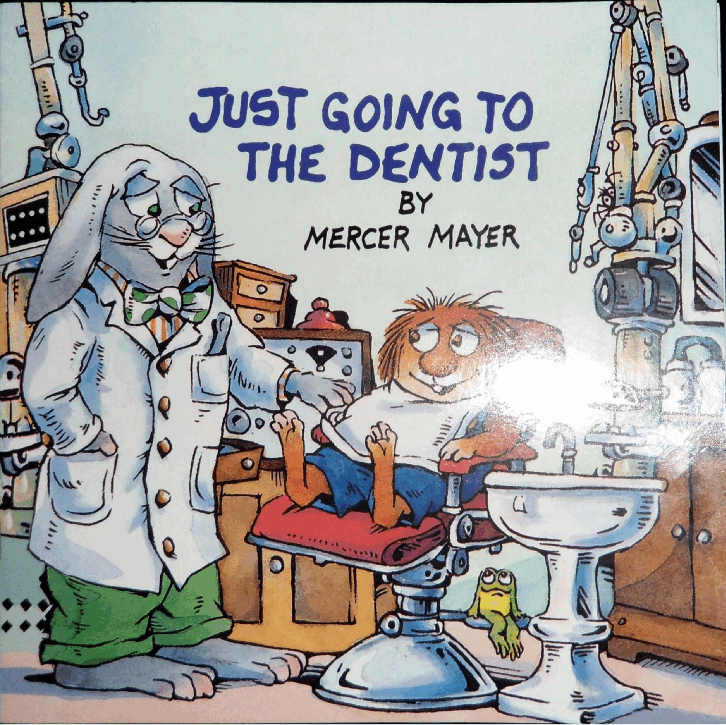 英语绘本小毛人Just Going to the Dentist.pdf，第1页预览