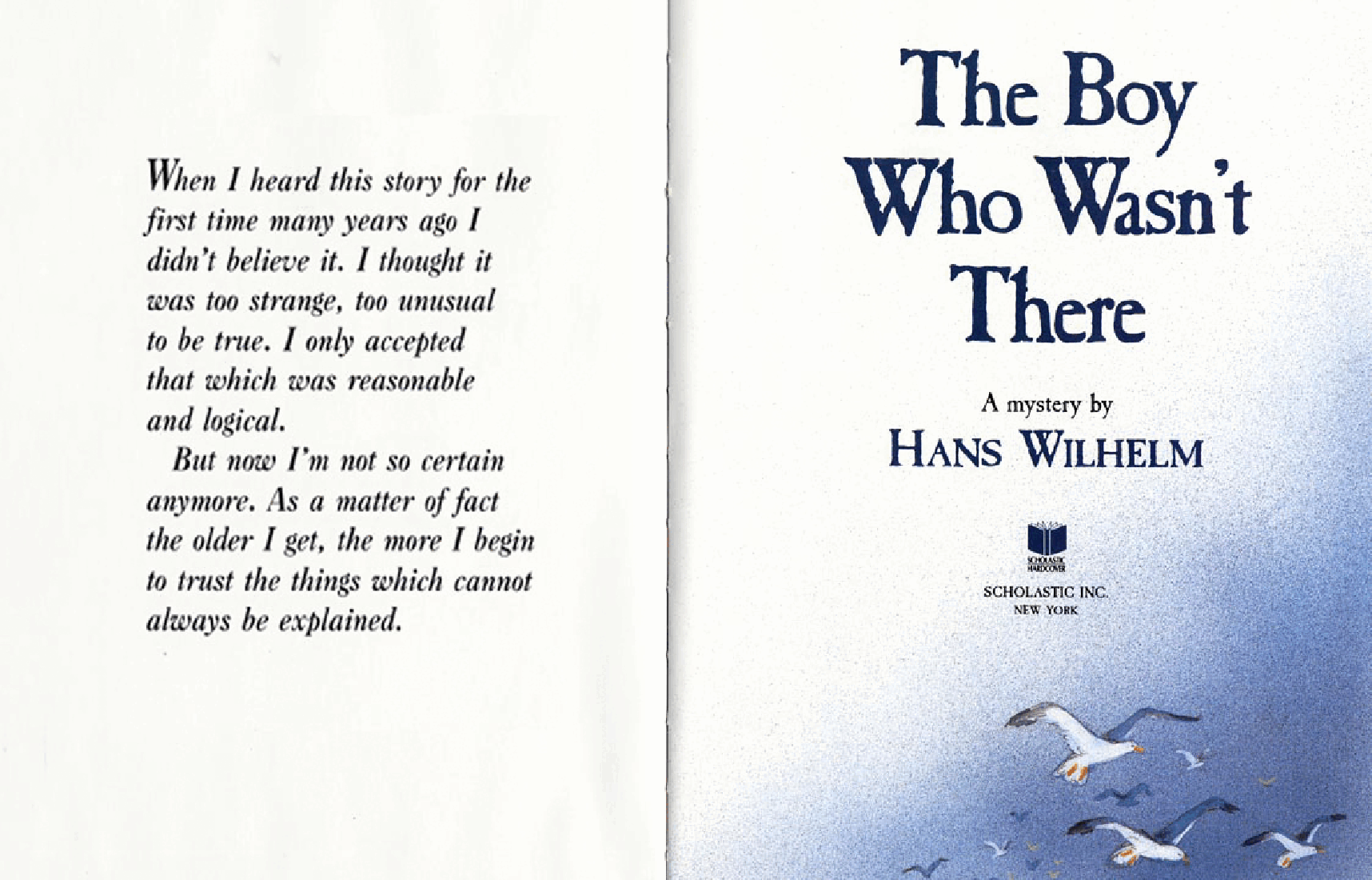 高清彩绘英文原版绘本The Boy Who Wasn't There.pdf,第2页预览