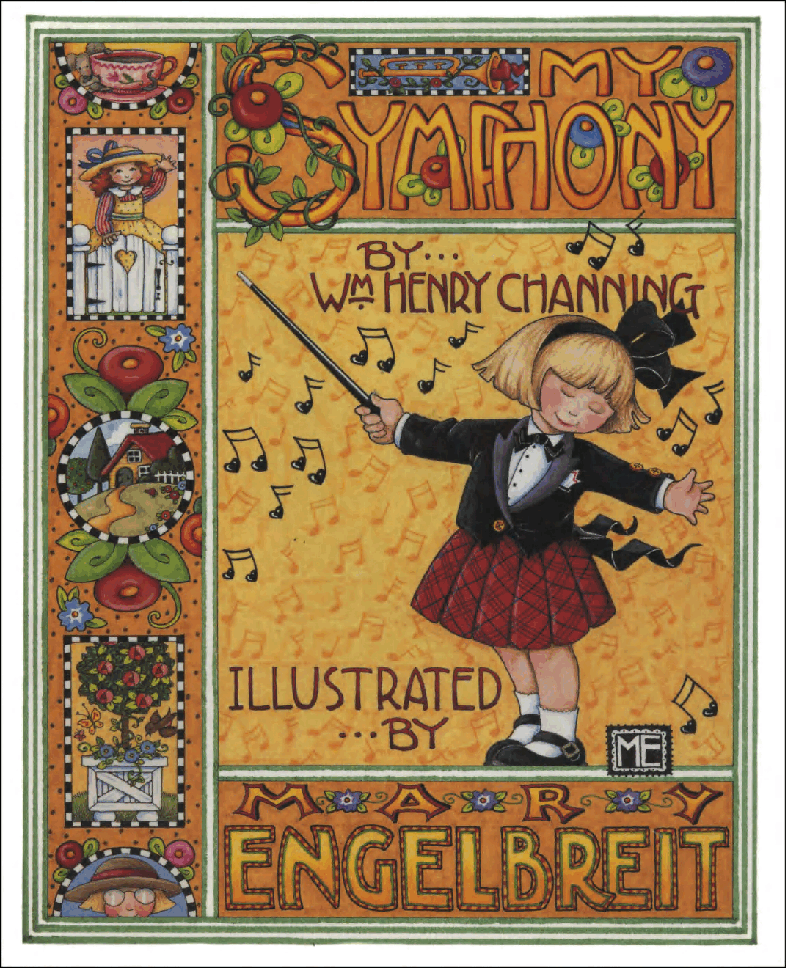 高清彩绘英文原版绘本My Symphony.pdf,第1页预览