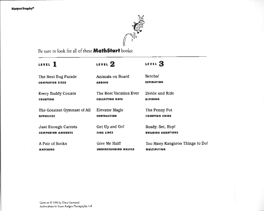 MathStart 低幼数学启蒙英文教材L2 08Get Up and Go!.pdf,第2页预览