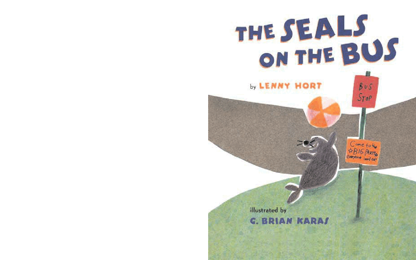 高清彩绘英文原版绘本The Seals on the Bus.pdf,第2页预览
