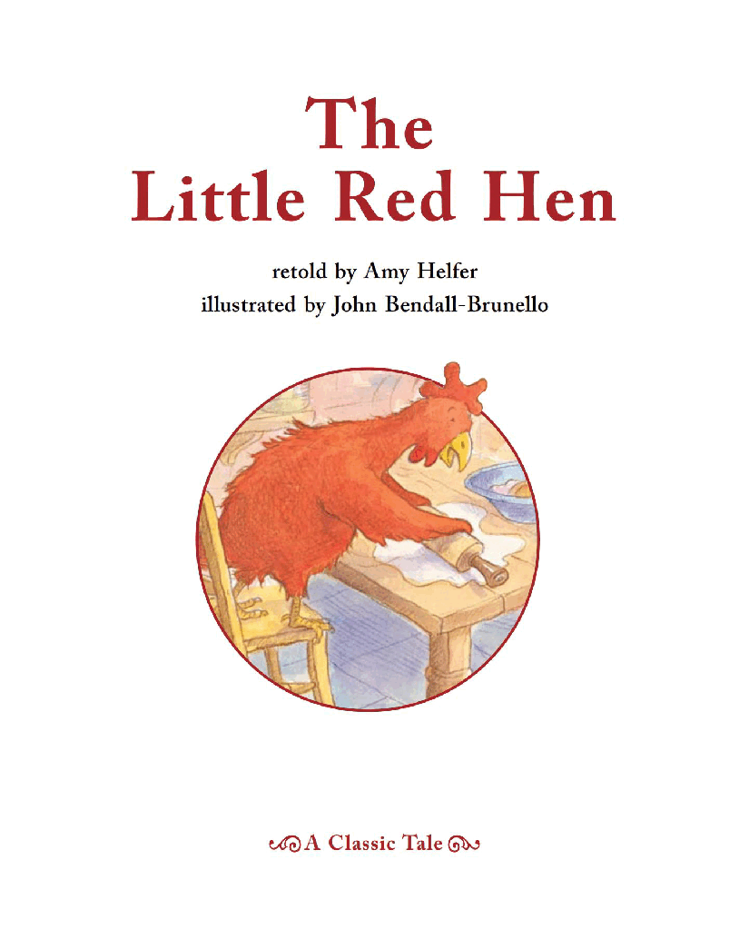 英国海尼曼G2级英语启蒙绘本1 The Little Red Hen.pdf,第3页预览