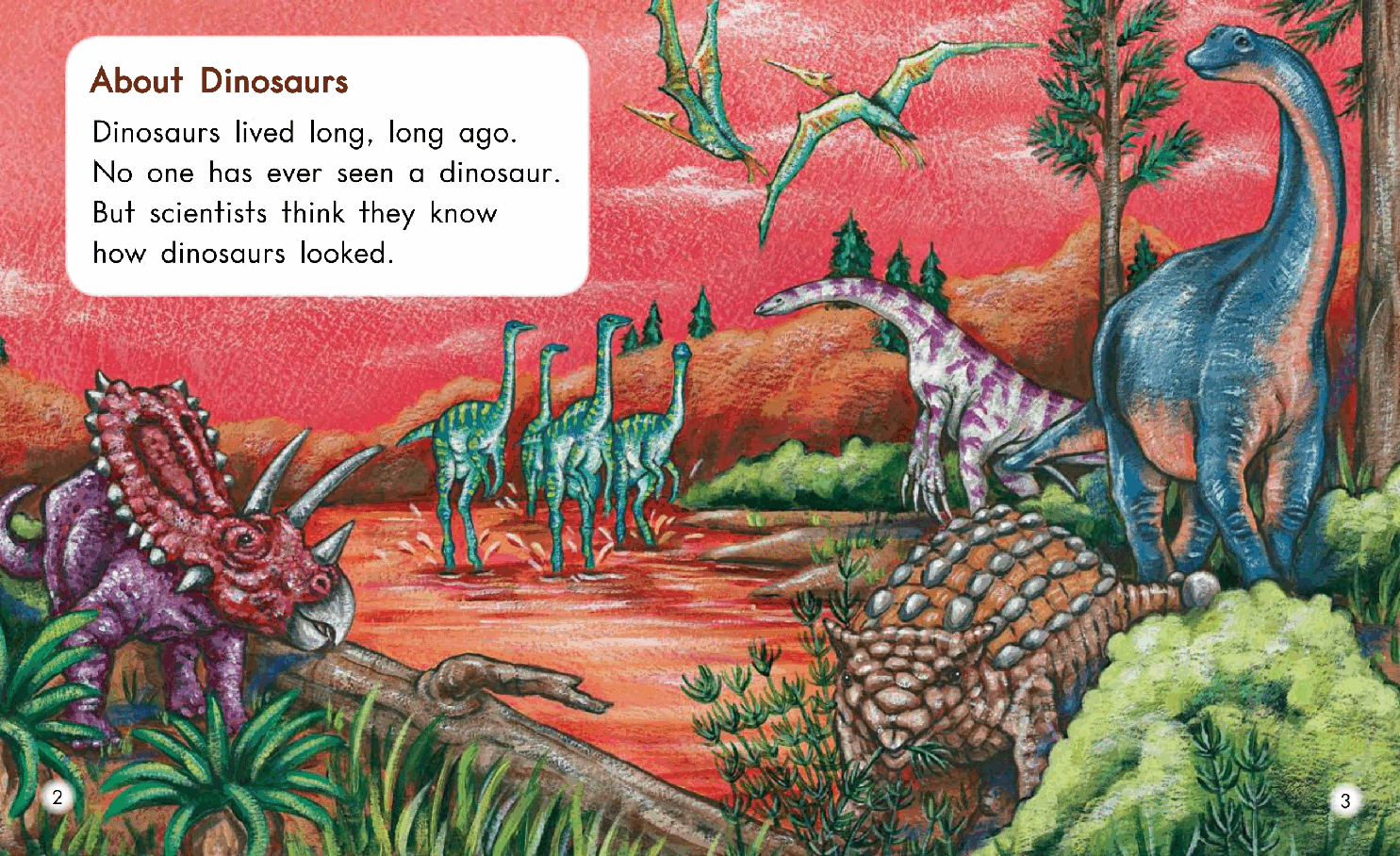 英国海尼曼G2级英语启蒙绘本63 All About Dinosaurs.pdf,第4页预览