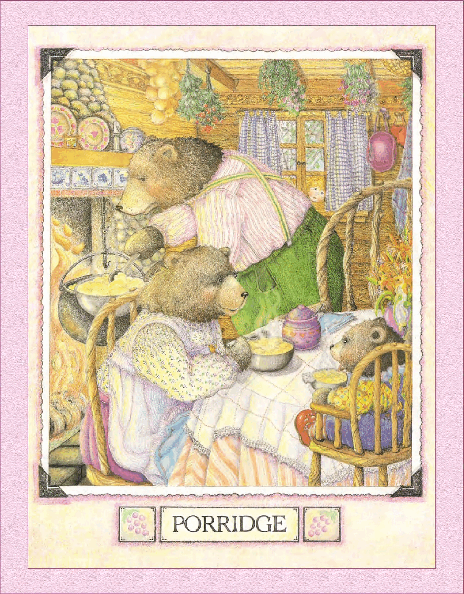 高清彩绘英文原版绘本The Three Bears.pdf,第3页预览