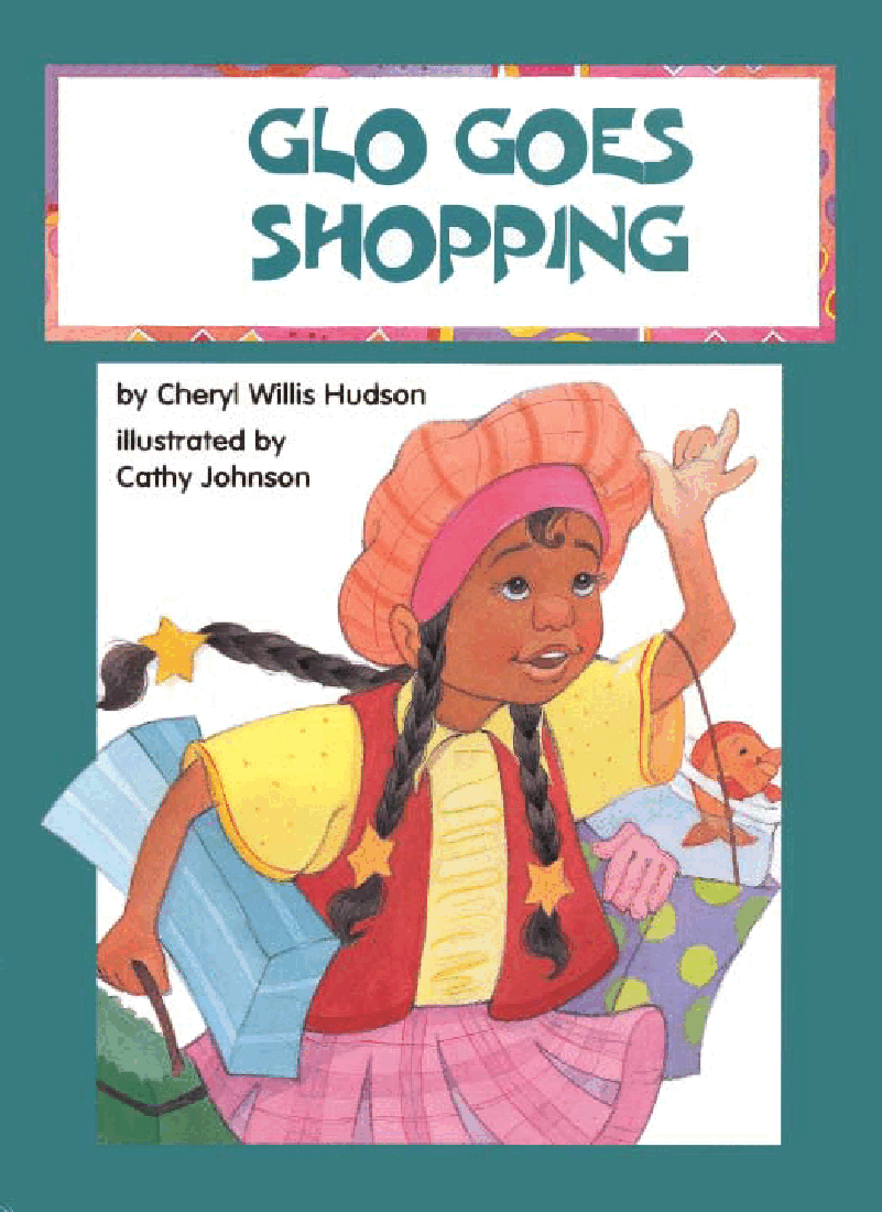 高清彩绘英文原版绘本Glo Goes Shopping.pdf,第1页预览