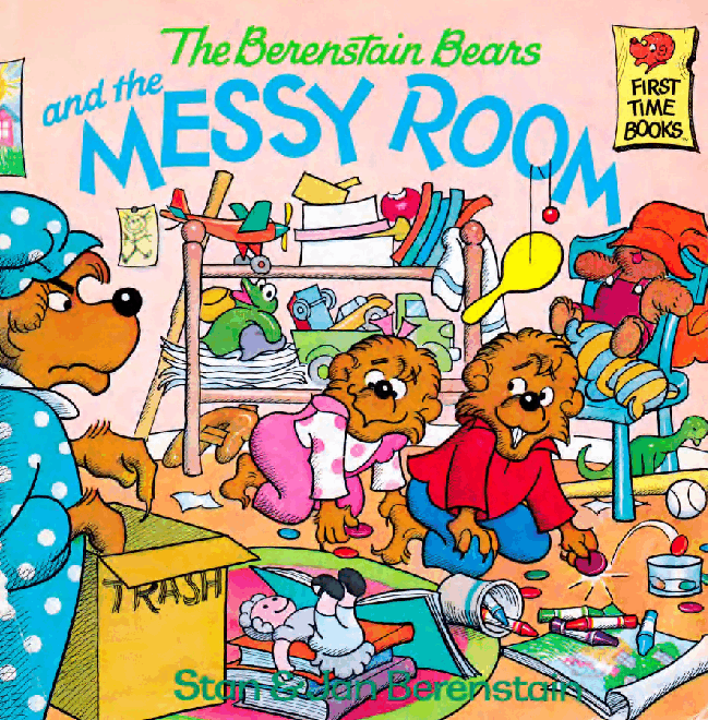 72本贝贝熊早教英文绘本之Berenstain_Bears_and_the_Messy_Room.pdf,第1页预览