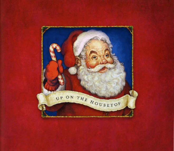 高清彩绘英文原版绘本Stories of Santa.pdf，第4页预览