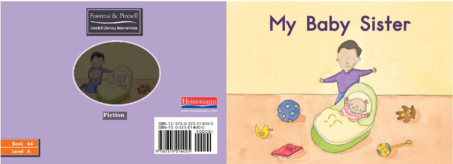 英国海尼曼GK级英语启蒙绘本044MyBabySister.pdf,第1页预览
