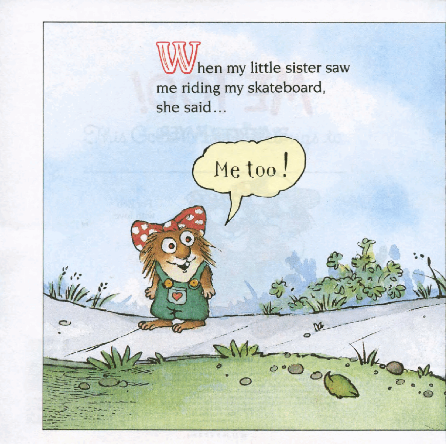 英语绘本小毛人Me Too!(单页).pdf,第3页预览