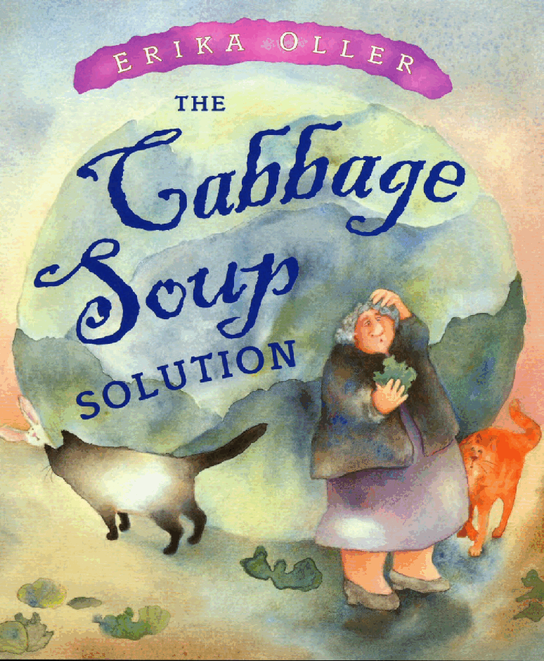 高清彩绘英文原版绘本The Cabbage Soup Solution.pdf,第1页预览