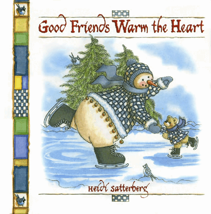 (4-5岁)国外早教机构推荐彩绘英文童书Good Friends Warm the Heart.pdf,第1页预览