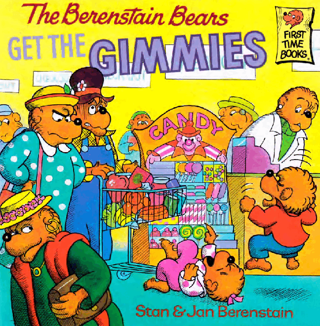 72本贝贝熊早教英文绘本之Berenstain_Bears_Get_the_Gimmies.pdf,第1页预览