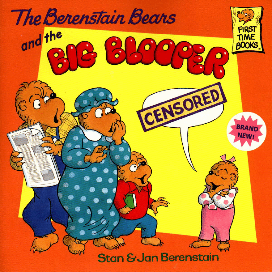 72本贝贝熊早教英文绘本之Berenstain_Bears_and_the_Big_Blooper.pdf,第1页预览