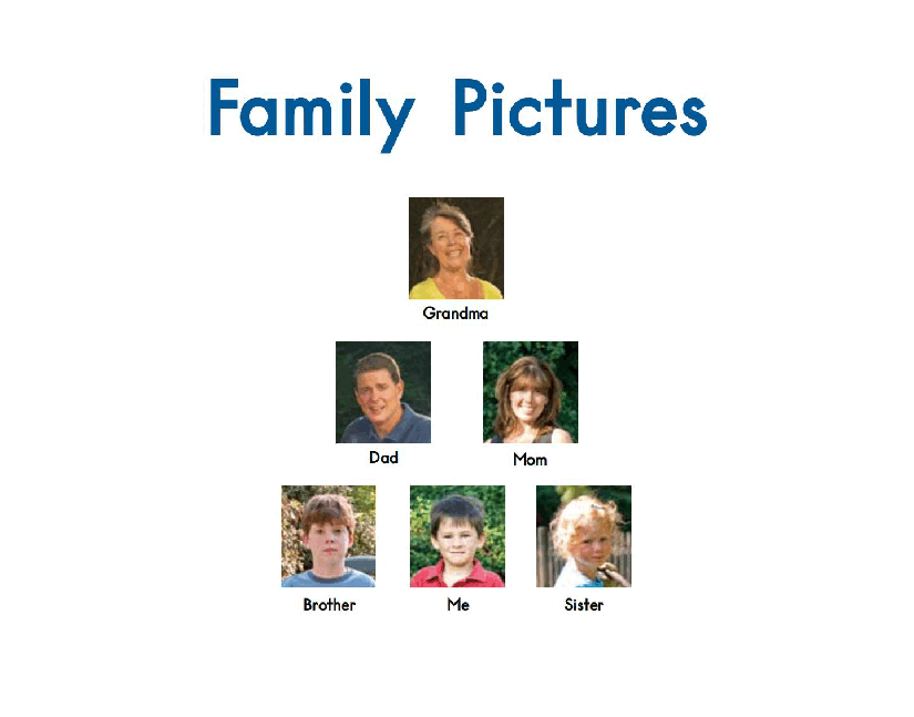 英国海尼曼G1级英语启蒙绘本19 Family Pictures.pdf,第3页预览