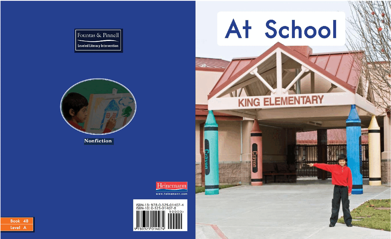 英国海尼曼GK级英语启蒙绘本048AtSchool.pdf,第1页预览