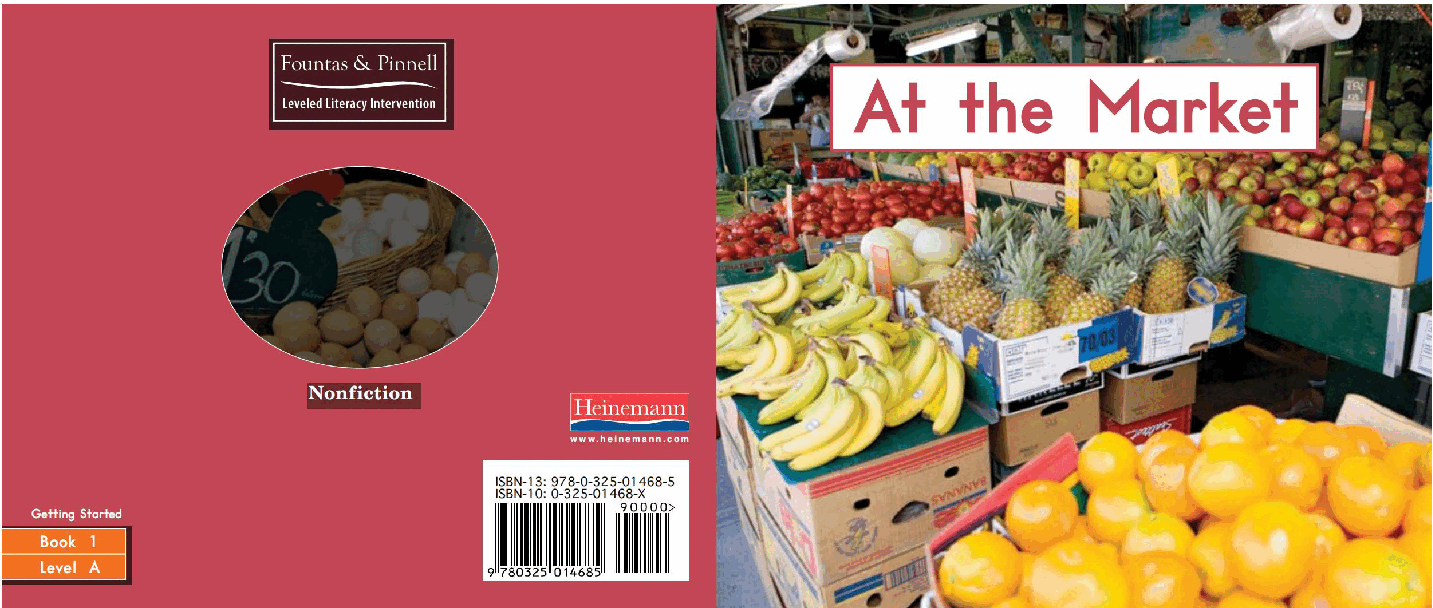 英国海尼曼GK级英语启蒙绘本001AtTheMarket.pdf,第1页预览