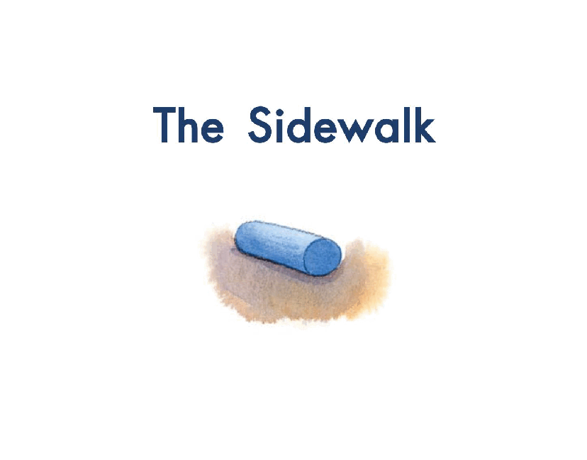 英国海尼曼GK级英语启蒙绘本034TheSidewalk.pdf，第3页预览