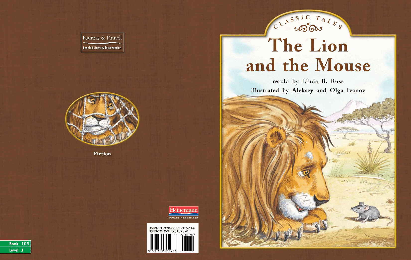 英国海尼曼G1级英语启蒙绘本105 The Lion And The Mouse.pdf,第1页预览