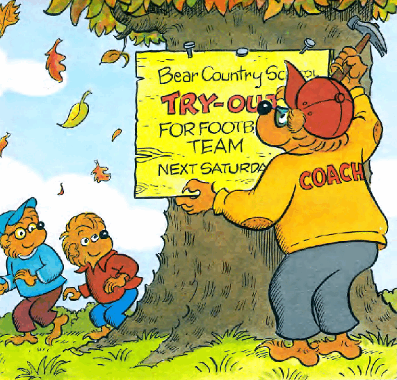 72本贝贝熊早教英文绘本之Berenstain_Bears_Soccer_Star.pdf,第4页预览