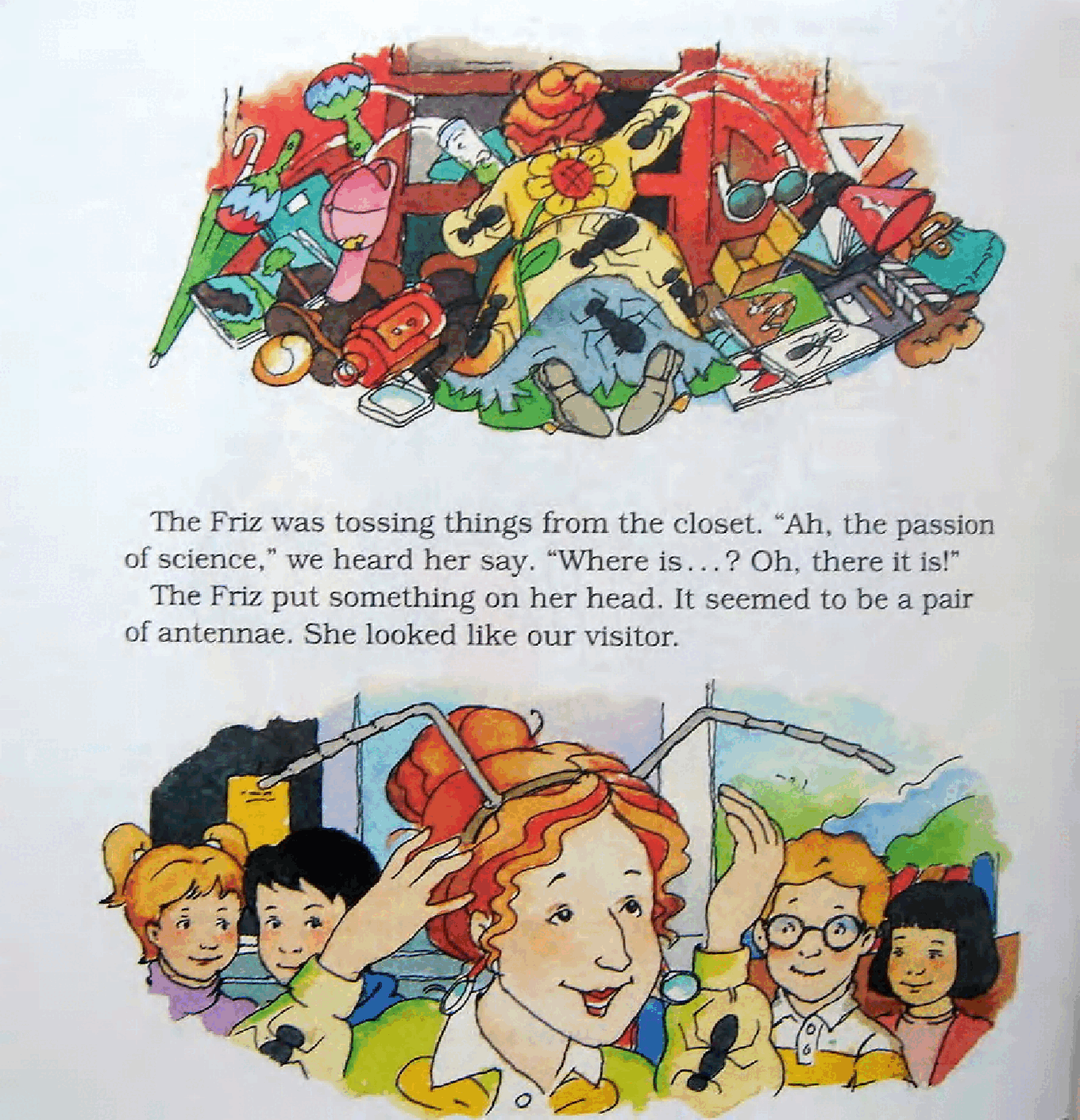 高清彩绘英文原版绘本The Magic Schoolbus - Gets Ants in Its Pants.pdf,第4页预览