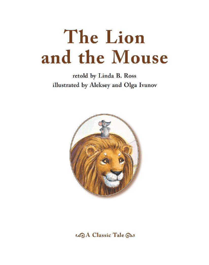 英国海尼曼G1级英语启蒙绘本105 The Lion And The Mouse.pdf,第3页预览