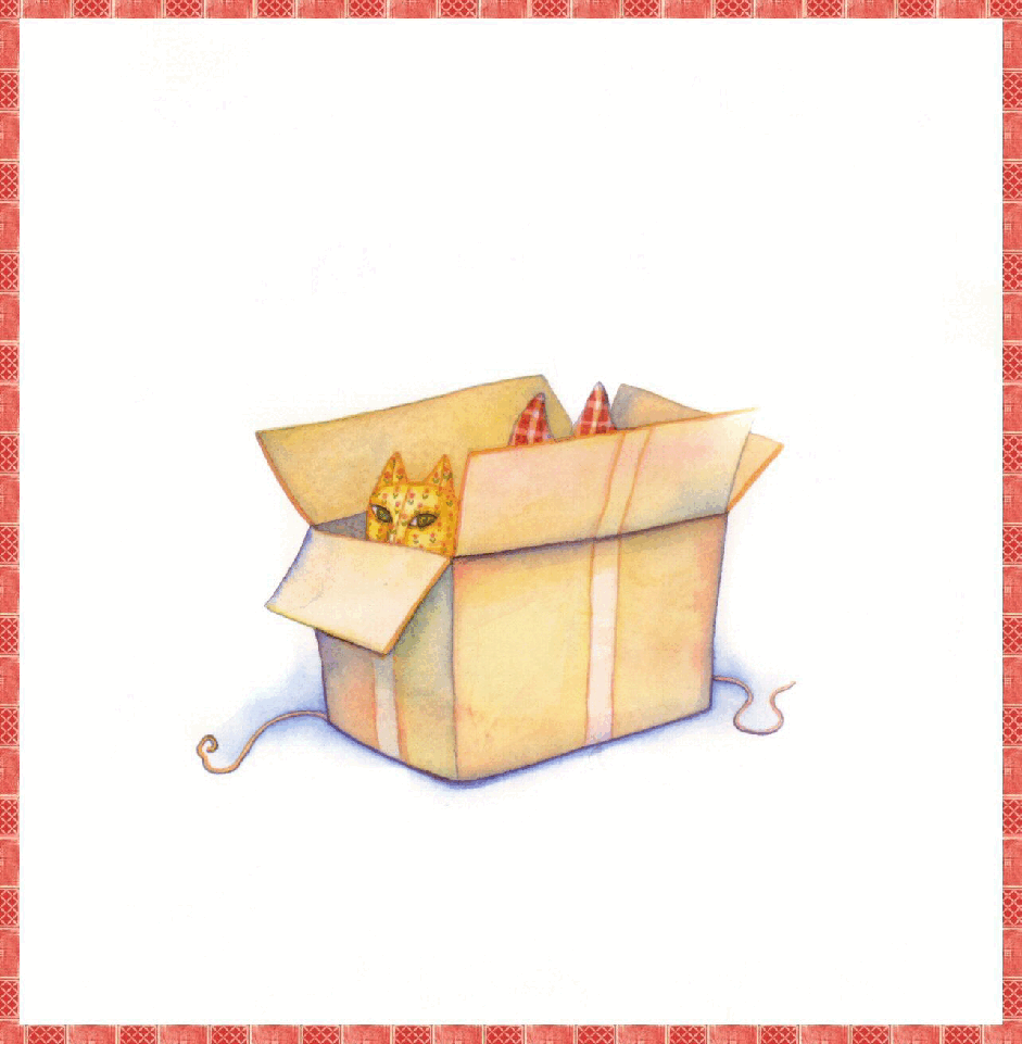 高清彩绘英文原版绘本The Gingham Dog and the Calico Cat.pdf,第4页预览