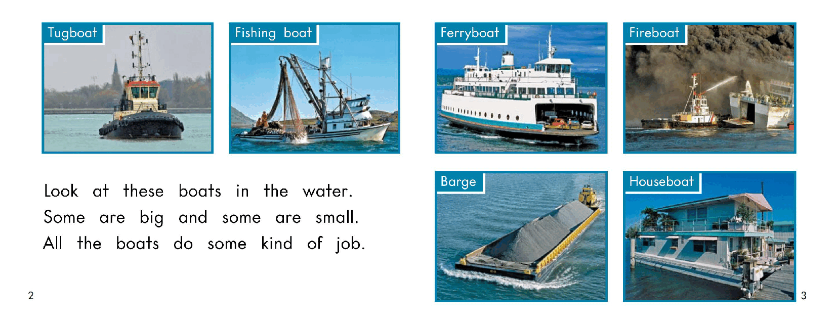 英国海尼曼G1级英语启蒙绘本106 All About Boats.pdf,第4页预览