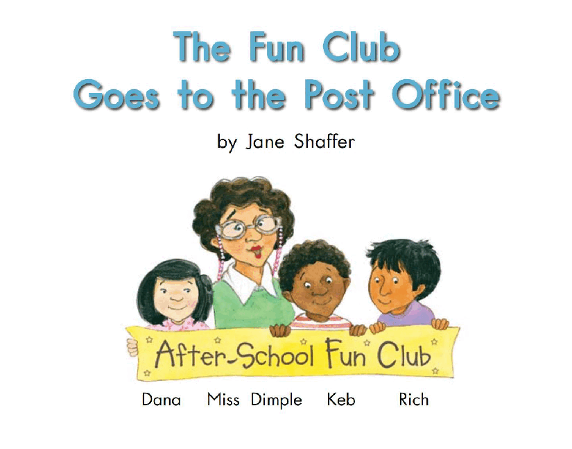 英国海尼曼G2级英语启蒙绘本65 The Fun Club Goes To The Post Office.pdf,第3页预览