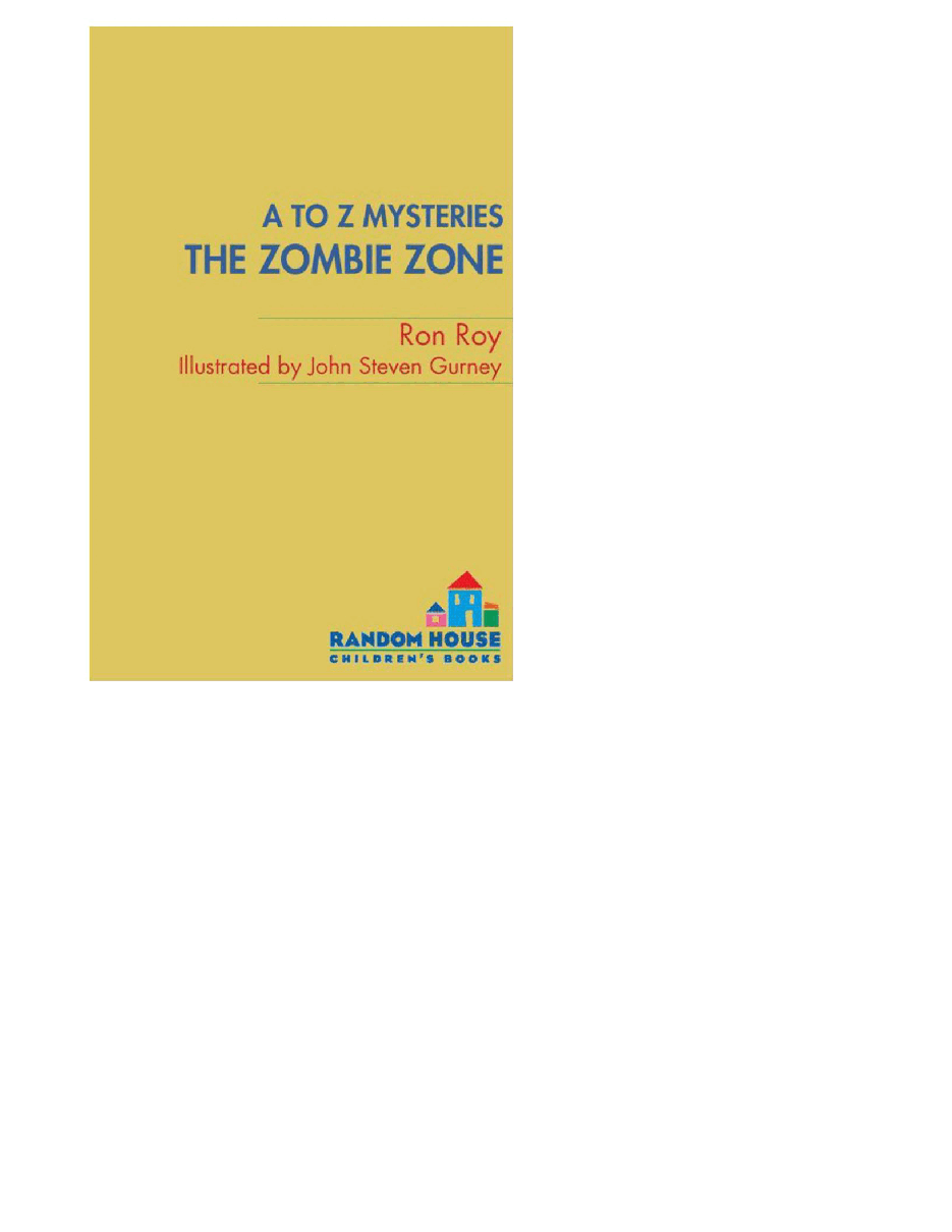 英语启蒙绘本A to Z Mysteries_ The Zombie Zone.pdf，第2页预览