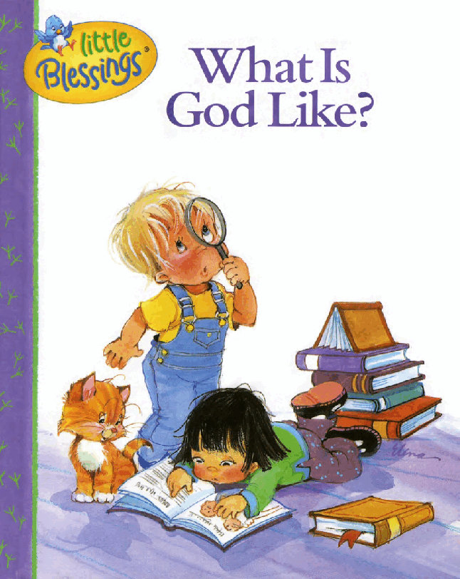(8-10岁)国外早教机构推荐彩绘英文童书What is God Like.pdf,第1页预览