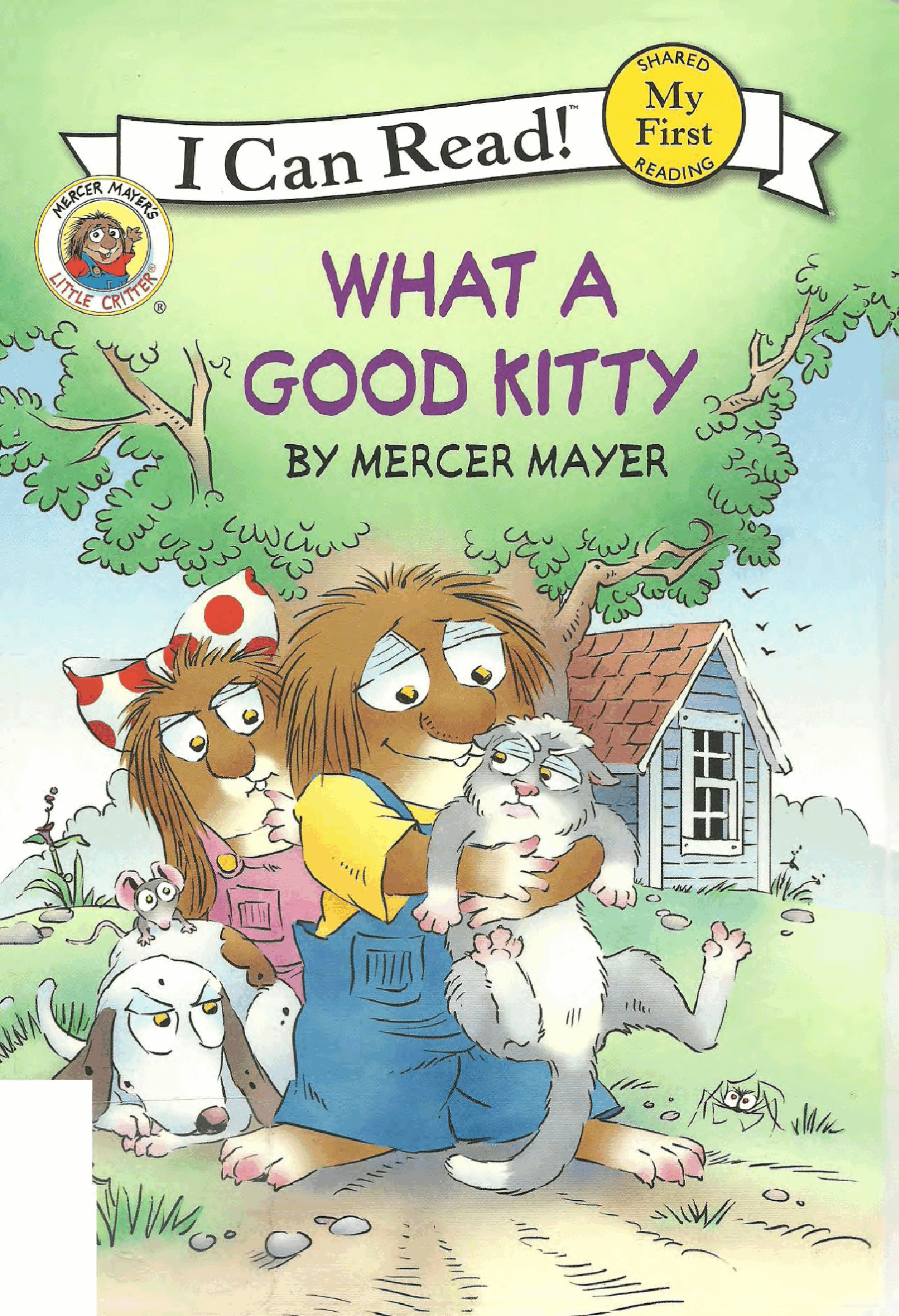 英语绘本小毛人What a Good Kitty.pdf,第1页预览