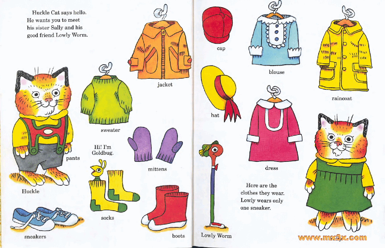 高清彩绘英文原版绘本Richard Scarry's Best World Book Ever.pdf,第3页预览