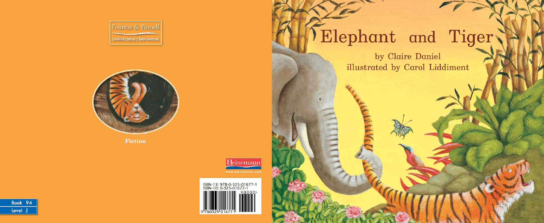 英国海尼曼G2级英语启蒙绘本94 Elephant And Tiger.pdf,第1页预览